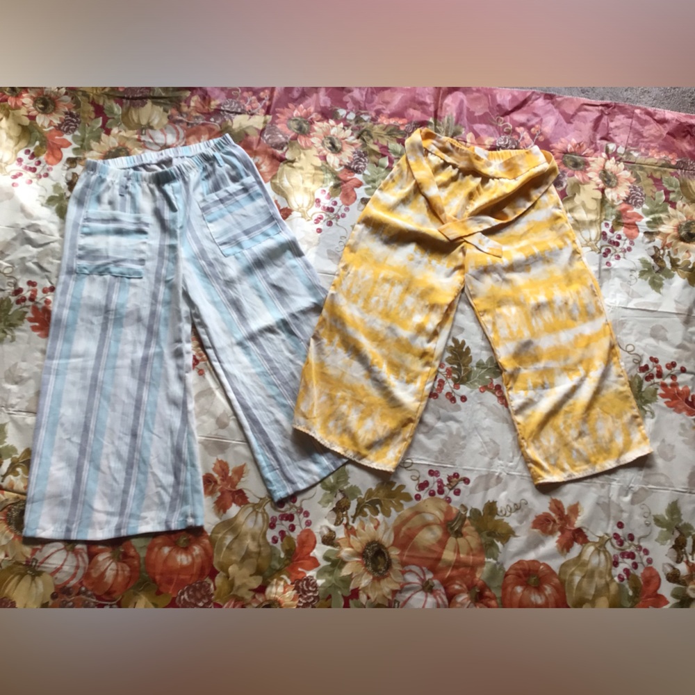 GIRLS SIZE 10 dressy CAPRI NWOT